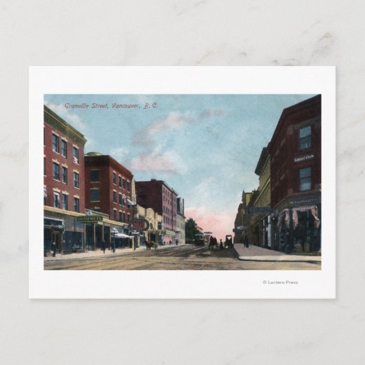 Carte Postale Vue de la rue Granville (Devant)