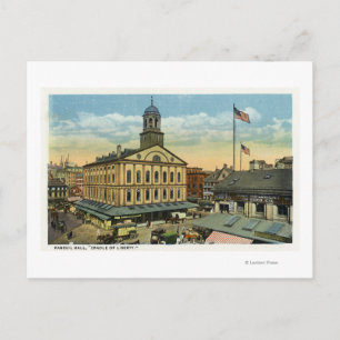 Carte Postale Vue de la salle de Faneuil, berceau de la liberté