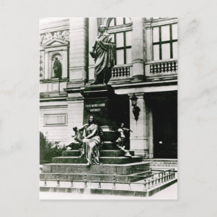 Carte Postale Vue de la statue de Mendelssohn