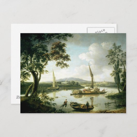 Carte Postale Vue de la Tamise depuis le ferry Keen Edge (Devant / Derrière)