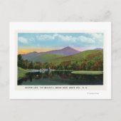 Carte Postale Vue de la tête indienne et du lac Shadow (Devant)