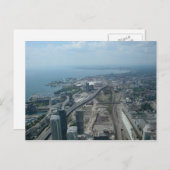 Carte postale vue de la tour CN (Devant / Derrière)