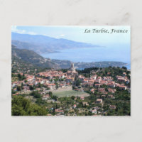 Vue de La Turbie, France
