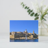 Carte Postale Vue de La Valette, Malte (Debout devant)