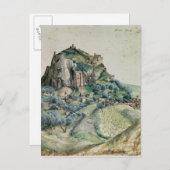 Carte Postale Vue de la vallée de l'Arco dans le Tyrol, 1495 (Devant / Derrière)