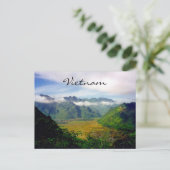 Carte Postale vue de la vallée vietnam (Debout devant)