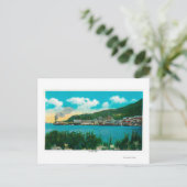 Carte Postale Vue de la ville de Latouche, AlaskaLatouche, AK (Debout devant)