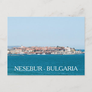 Carte Postale Vue de la ville de Nesebur, Bulgarie