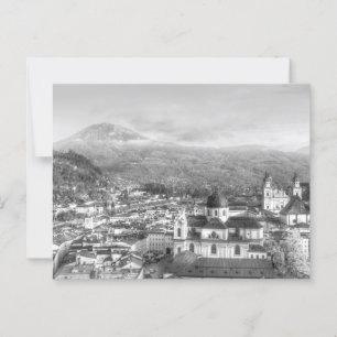Carte Postale Vue de la ville de Salzbourg