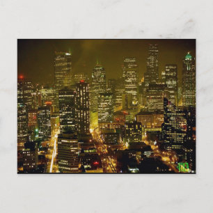 Carte Postale Vue de la ville de Seattle