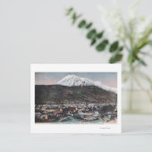 Carte Postale Vue de la ville et du mont DeweySkagway, AK (Debout devant)