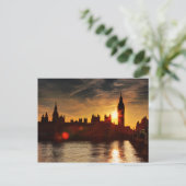 Carte Postale Vue de la ville la nuit | Londres, Angleterre (Debout devant)
