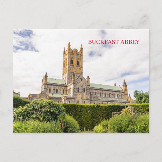 Carte postale vue de l'abbaye de Buckfast (Devant)