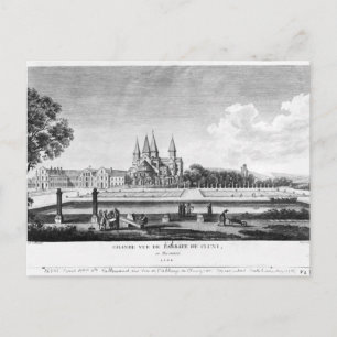 Carte Postale Vue de l'abbaye de Cluny