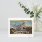 Carte Postale Vue de l'aile de la Rotonde au Mission Inn (Debout devant)