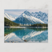 Carte Postale vue de l'alaska (Devant)