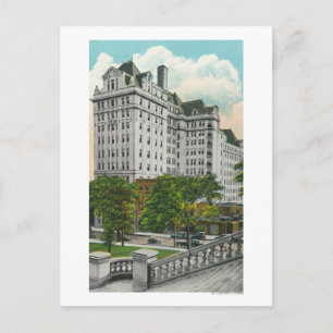 Carte Postale Vue de l'approche du Capitole du bâtiment de la NY