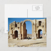 Carte Postale Vue de l'arc triomphal, construit c.129 AD (Devant / Derrière)