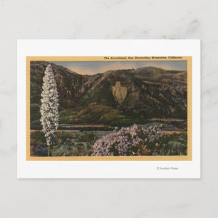 Carte Postale Vue de l'Arrowhead - Montagnes de San Bernardino, 