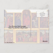 Carte Postale Vue De L'Autel Ouvert Par Hubert Van Eyck (Dos)