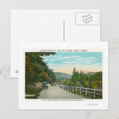 Carte Postale Vue de l'autoroute nationale vers Warrensburg (Devant / Derrière)