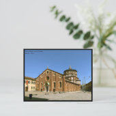 Carte Postale Vue de l'église Père Noël Maria delle Grazie - Mil (Debout devant)