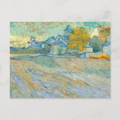 Carte Postale Vue de l'église Saint-Paul | Vincent van Gogh (Devant)