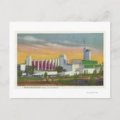 Carte Postale Vue de l'entrée nord, Hall des sciences (Devant)