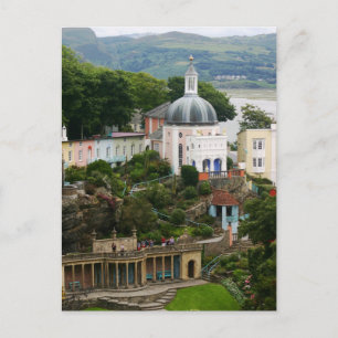 Carte Postale Vue de l'estuaire de Portmeirion Gwynedd, Pays de 
