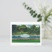 Carte Postale Vue de l'étang de grenouille commun de Boston (Debout devant)