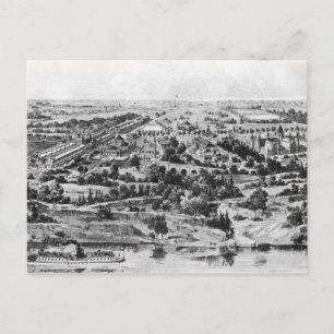 Carte Postale Vue de l'exposition du centenaire