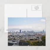 Carte Postale Vue de l'horizon de San Francisco (Devant / Derrière)