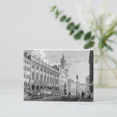 Carte Postale Vue de l'Hôtel de Ville, Échange, Glasgow (Debout devant)