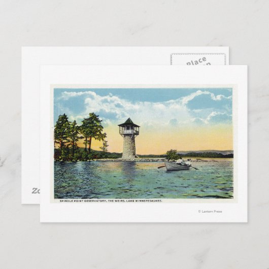 Carte Postale Vue de l'Observatoire Spindle Point, (Devant / Derrière)