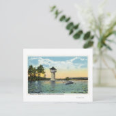 Carte Postale Vue de l'Observatoire Spindle Point, (Debout devant)