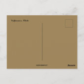 Carte Postale Vue de l'oeil des oiseaux de Valparaiso Chili (Dos)