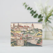 Carte Postale Vue de l'oeil d'Oiseau de Prague à partir de Nurem (Debout devant)