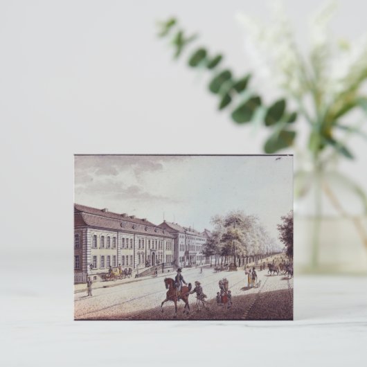 Carte Postale Vue de l'Opéra, Berlin (Debout devant)