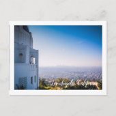Carte Postale Vue de Los Angeles depuis l'Observatoire Griffith (Devant)