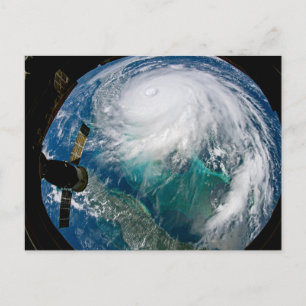 Carte Postale Vue De L'Ouragan Dorian.