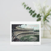 Carte Postale Vue de l'Upper Bleacher sur le terrain de baseball (Debout devant)