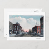 Carte Postale Vue de Main Street et de Horse Carrières (Devant / Derrière)