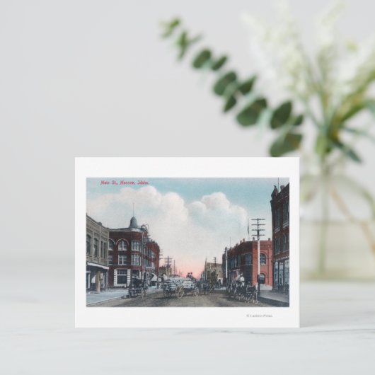 Carte Postale Vue de Main Street et de Horse Carrières (Debout devant)