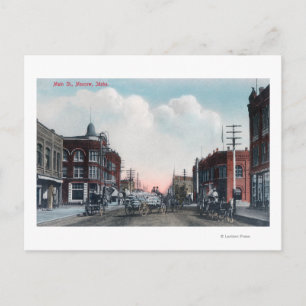 Carte Postale Vue de Main Street et de Horse Carrières