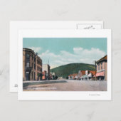 Carte Postale Vue de Main StreetColville, WA (Devant / Derrière)