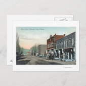Carte Postale Vue de Main StreetKlamath Falls, OU (Devant / Derrière)