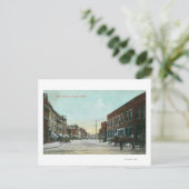 Carte Postale Vue de Main StreetLewiston, ID (Debout devant)