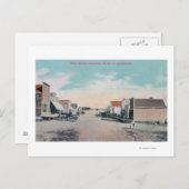 Carte Postale Vue de Main StreetMansfield, WA (Devant / Derrière)