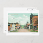 Carte Postale Vue de Main StreetRoseburg, OR (Devant / Derrière)