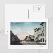 Carte Postale Vue de Main StreetWoodland, CA (Devant / Derrière)